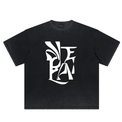 Abstract Nebula Heavy Cotton T-Shirt (Unisex)