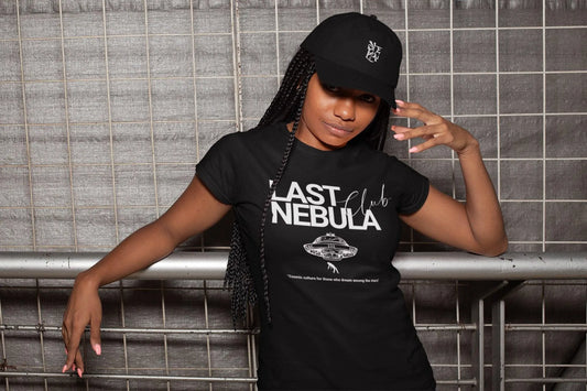 Abstract Nebula Snapback Hat