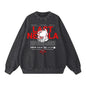 Astronaut Vision Acid Wash Oversize Sweater - 360 GSM