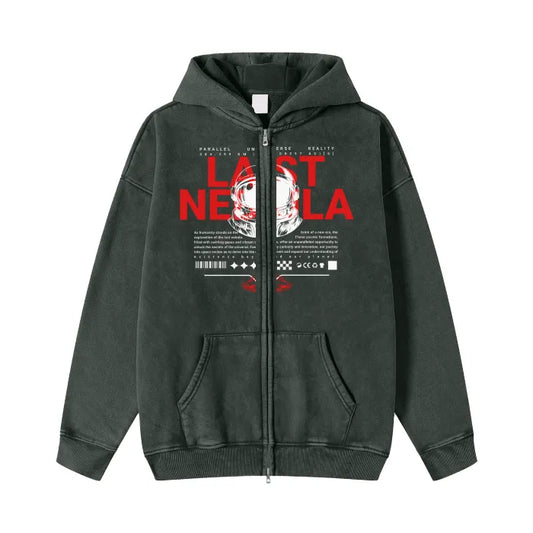 Astronaut Vision Zip Fleece  Hoodie