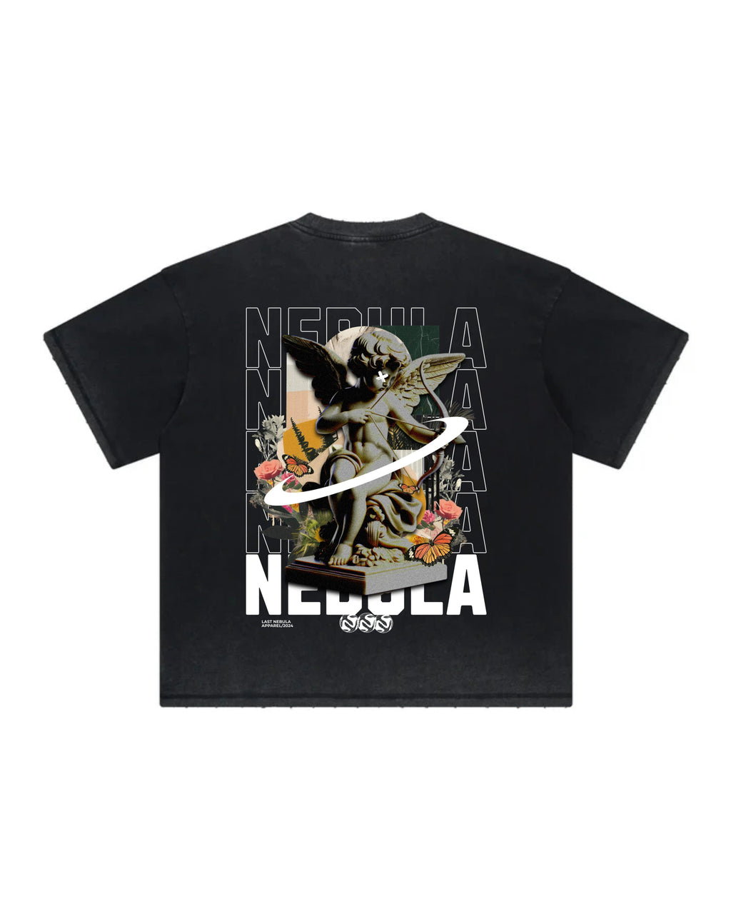 Celestial Cupid: Guardian of the Nebula T-Shirt (Unisex) - LAST NEBULA