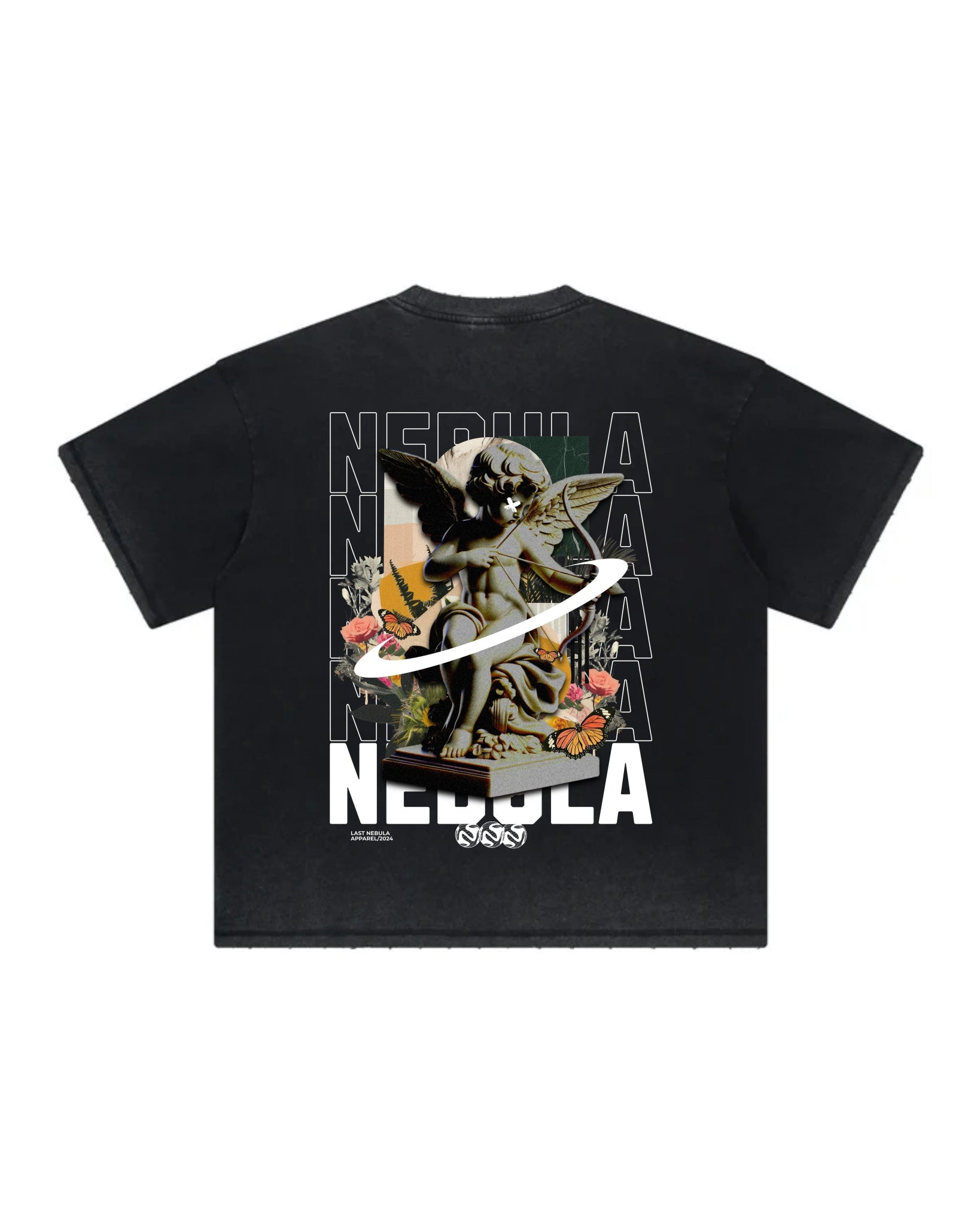 Celestial Cupid: Guardian of the Nebula T-Shirt (Unisex) - LAST NEBULA