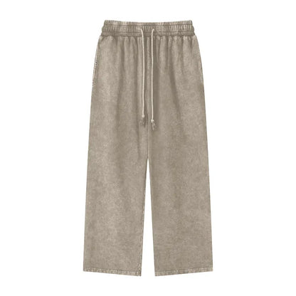 Last Nebula Acid Wash Straight Leg Sweatpants - 360 GSM