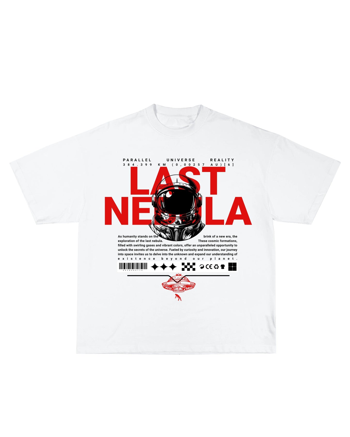Nebula Explorer T-shirt – Astronaut Vision Graphic Tee (Unisex) - LAST NEBULA