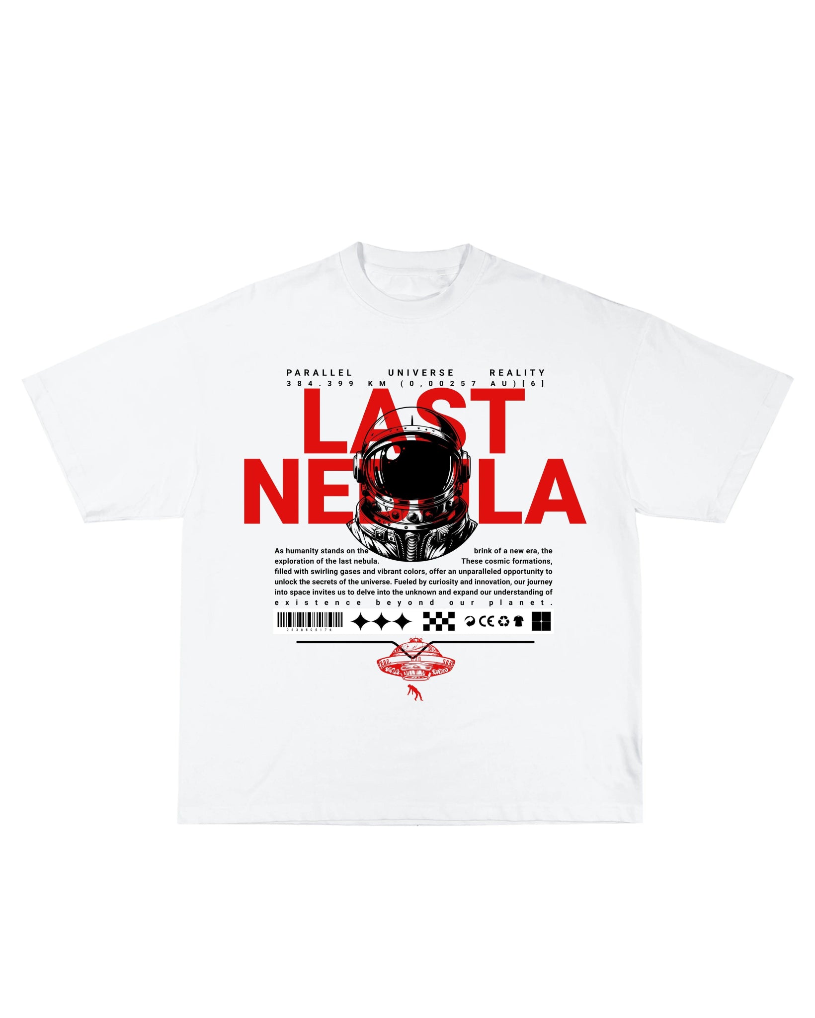 Nebula Explorer T-shirt – Astronaut Vision Graphic Tee (Unisex) - LAST NEBULA