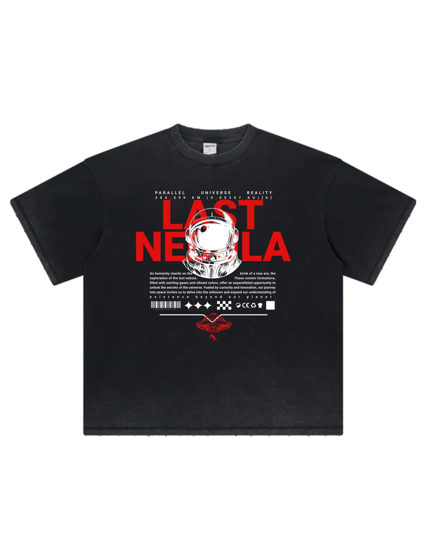Nebula Explorer T-shirt – Astronaut Vision Graphic Tee (Unisex) - LAST NEBULA