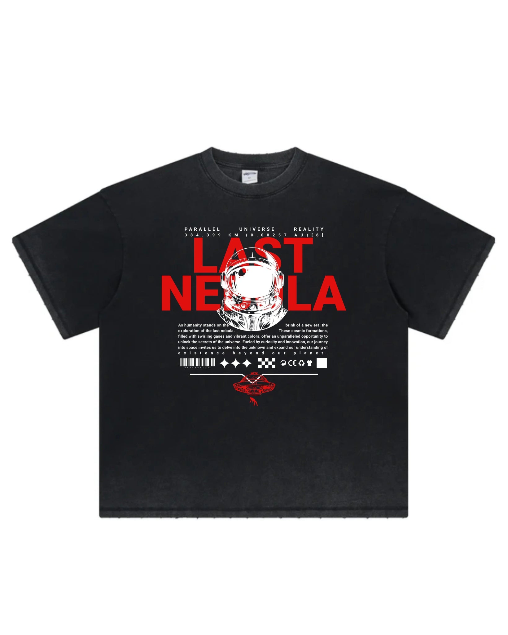 Nebula Explorer T-shirt – Astronaut Vision Graphic Tee (Unisex) - LAST NEBULA
