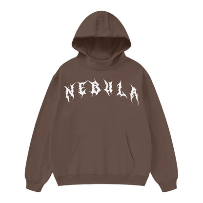 Nebula High Neck Insulated Fleece Hoodie - 385 GSM
