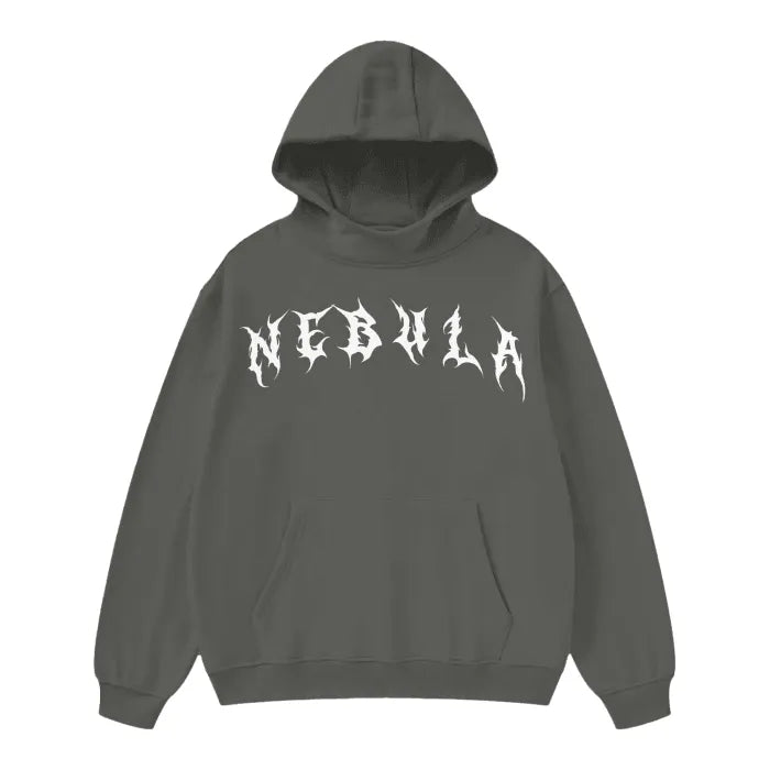 Nebula High Neck Insulated Fleece Hoodie - 385 GSM